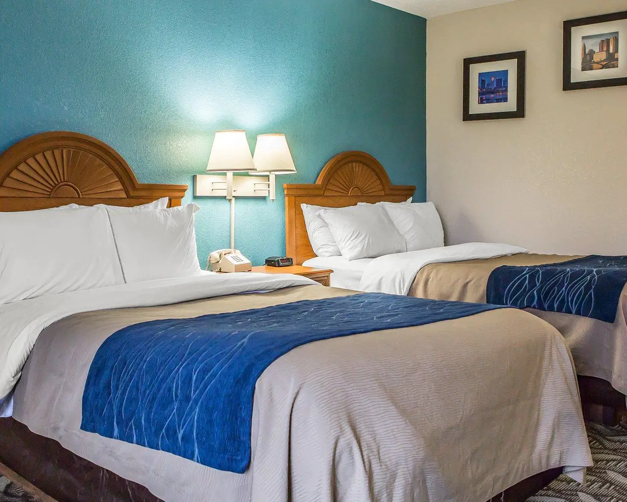 Drone View of Double Bed Room