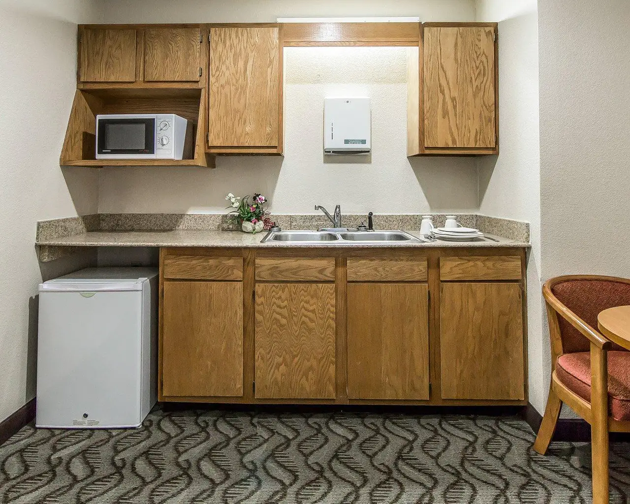 Kitchen Area in Double Bed Room